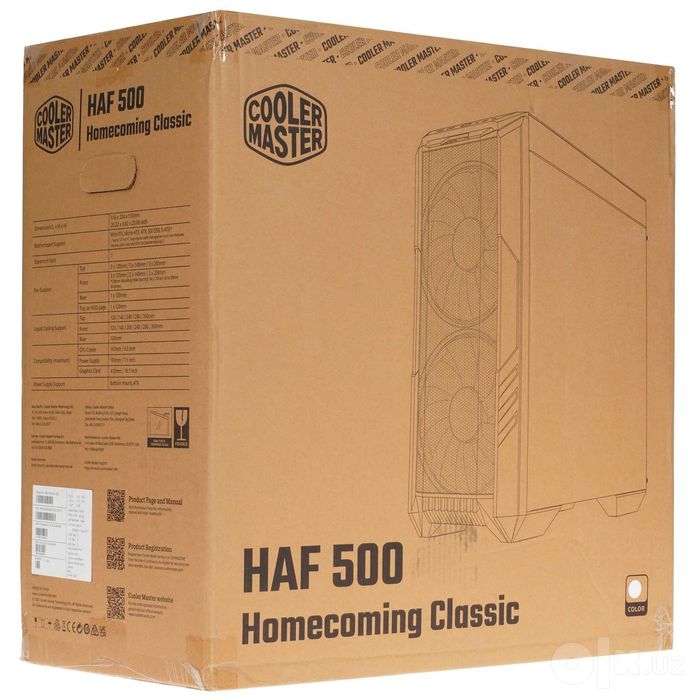 - Корпус Cooler Master MasterCase H500 White (H500-WGNN-S00)