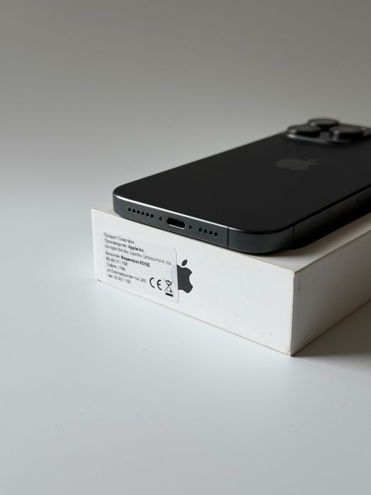 iPhone 15 Pro Max 256 Gb Black Titanium 100% Батерия