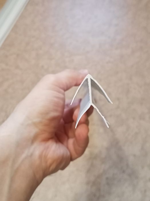 Панели ПВХ, внешний угол