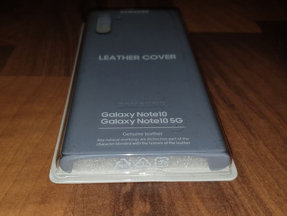 Husa piele originala Samsung Leather Cover Note 10 si Note 10 5G