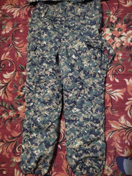 Бушлат ватный шалбарымен