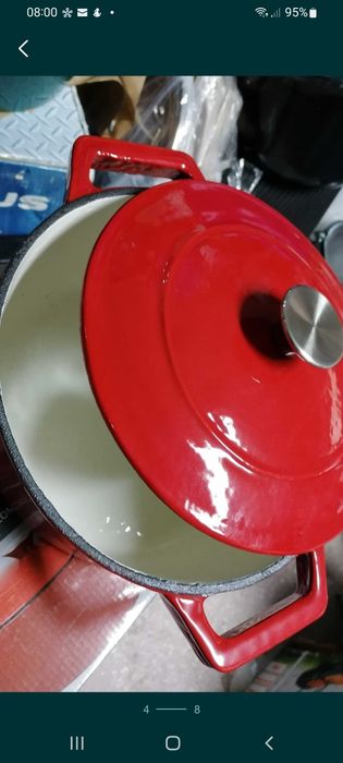 Cratiță fontă emailată 7L Ofertă 289 lei