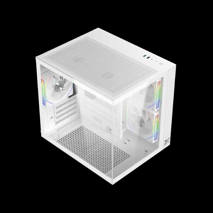 Компютърна кутия Xigmatek Aqua M Lite / Arctic - НОВ