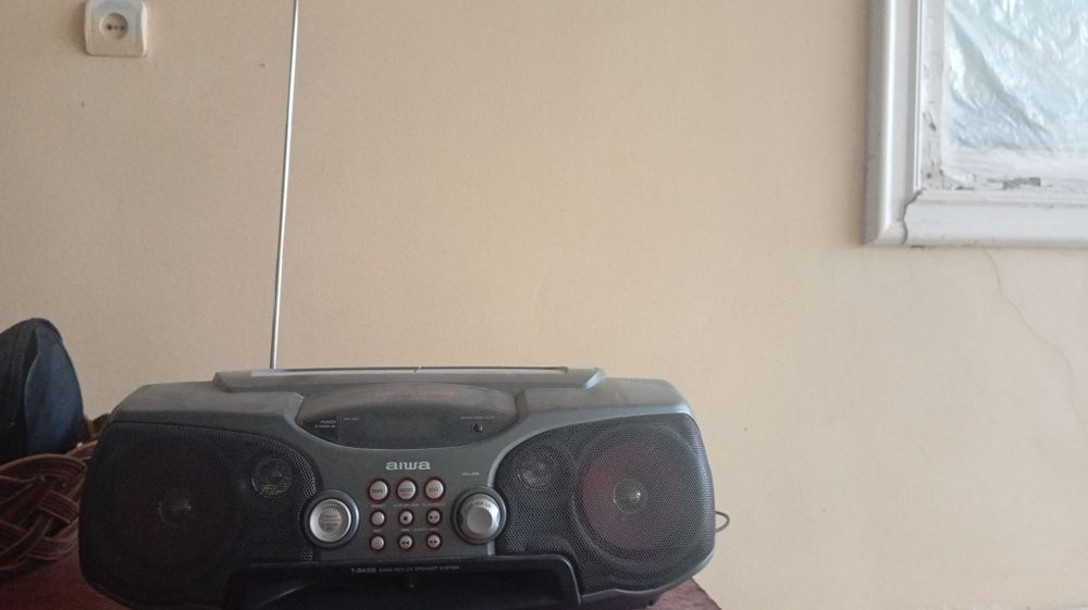 Boombox AIWA mafon CdRadioCassete