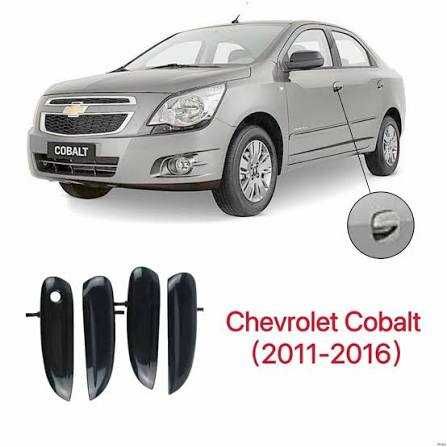 Черный Глянцевые ручки для Chevrolet Cobalt . Абсолютный новый