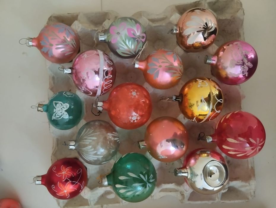 Ёлочные игрушки СССР и ГДР