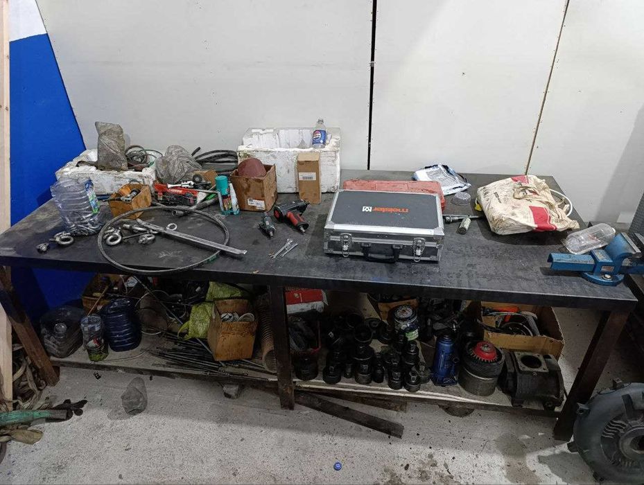 Темир стол / Стол промышленный металлический