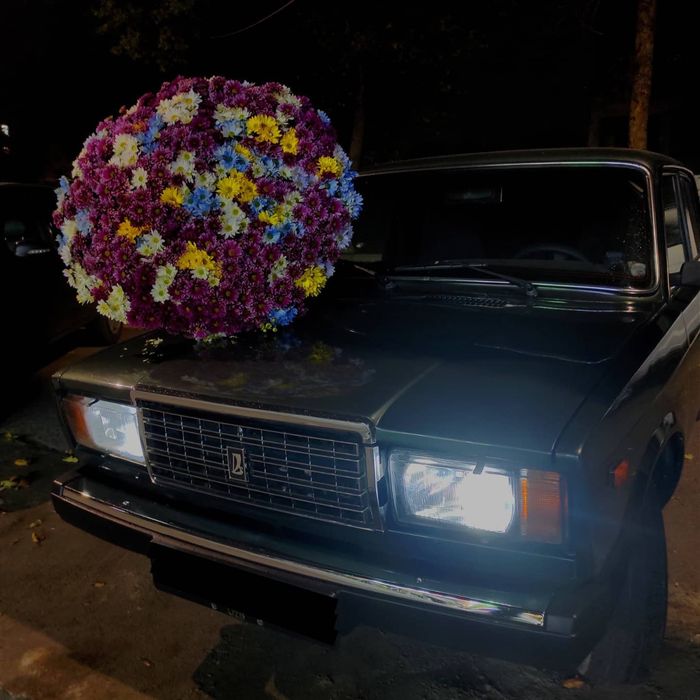 Ваз 2107 мокрые зелёные состояние хорошее