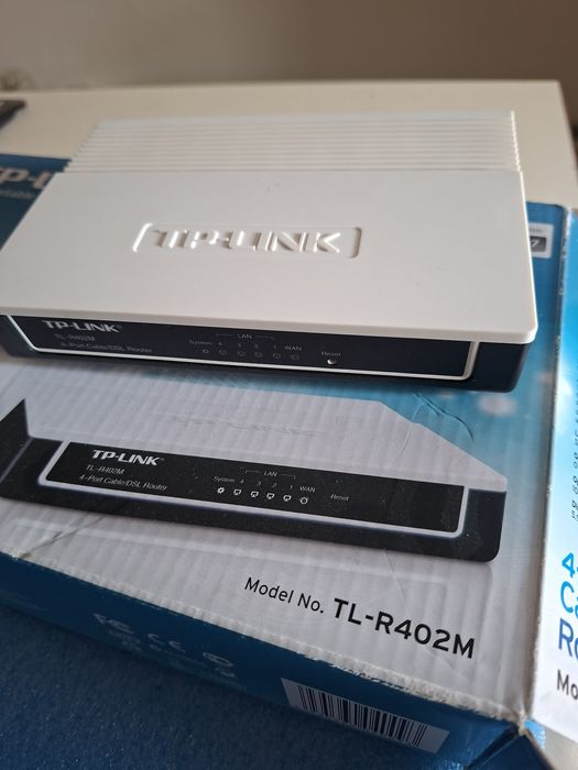 Router TP-LINK TL-R402M 4-port-uri cablu/DSL