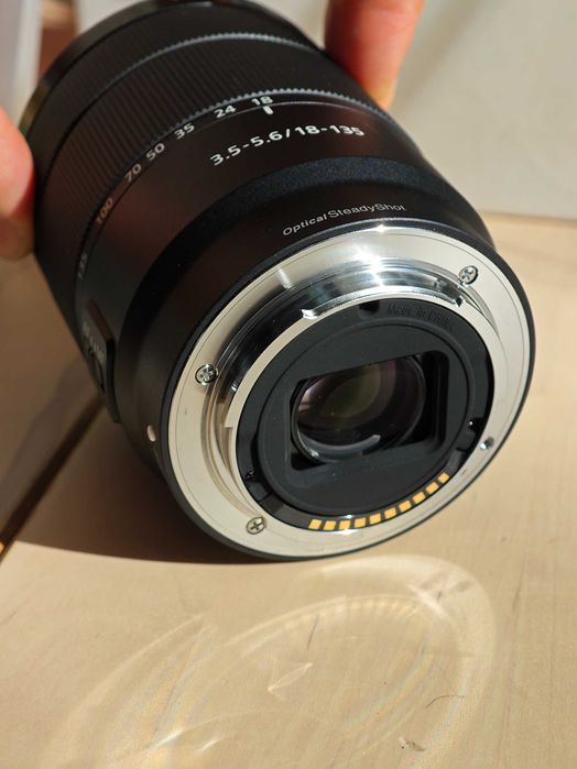 Sony E 18-135mm f/3.5-5.6 OSS ЗАЕДНО С ФИЛТЪР Nano B ND 2-400