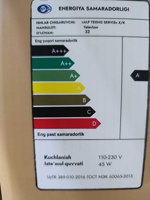 Können "34" телевизор