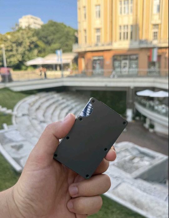 Метален портфейл RFID