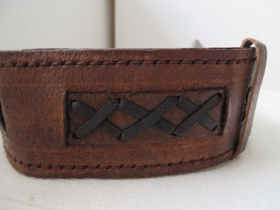 Нов етно колан, естествена кожа, 106 см.