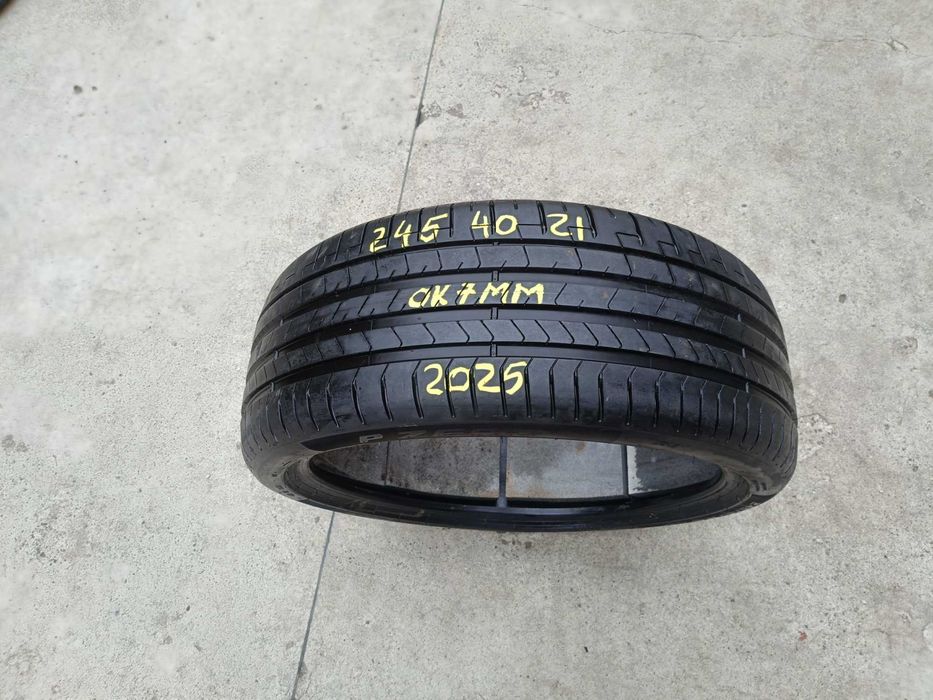 O anvelopa de vara 245 40 21 pirelli p zero pz4 profil 7 mm dot 2025