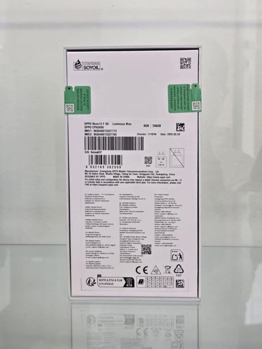 Oppo Reno 13 F 256 gb NOUU