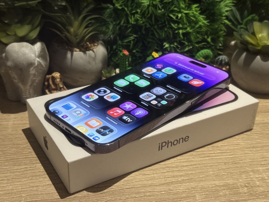 Iphone 14 pro max mov‼️100% baterie‼️Garantie‼️