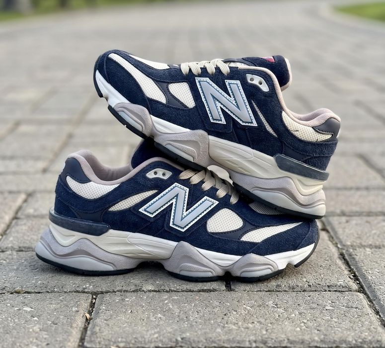 Adidasi New Balance 9060 Albastru Bleumarin - Full Box