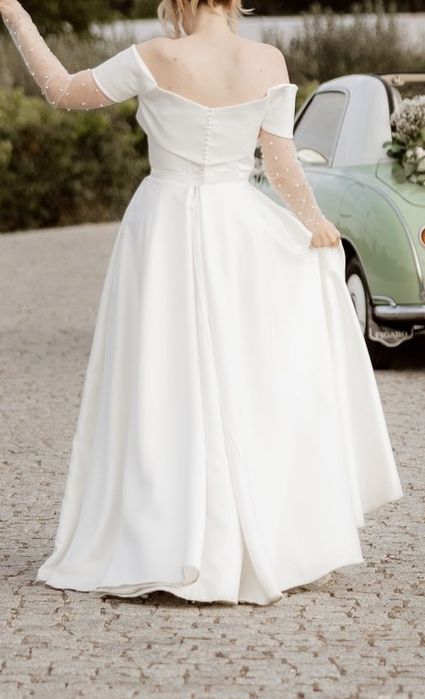 Rochie de mireasa 2 in 1