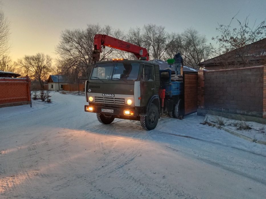 Услуги манипулятора на базе Камаз