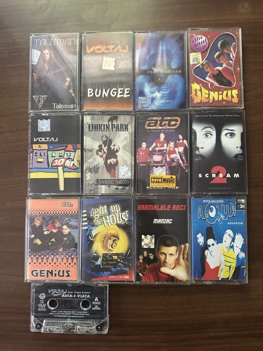 Casete audio romanesti si straine