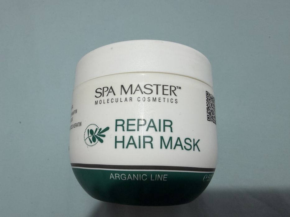 Masca par reparatoare. 500 ml. Spa master molecular. Ulei argan