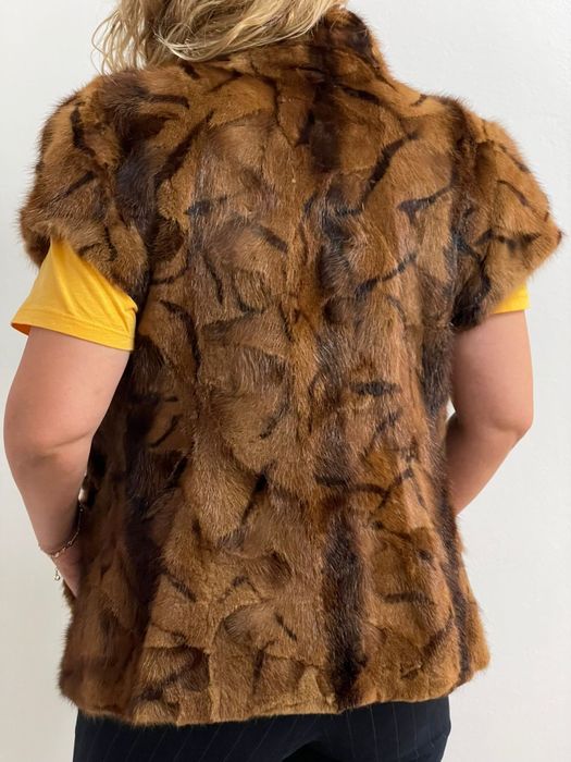 Vesta de Blană de Vizon