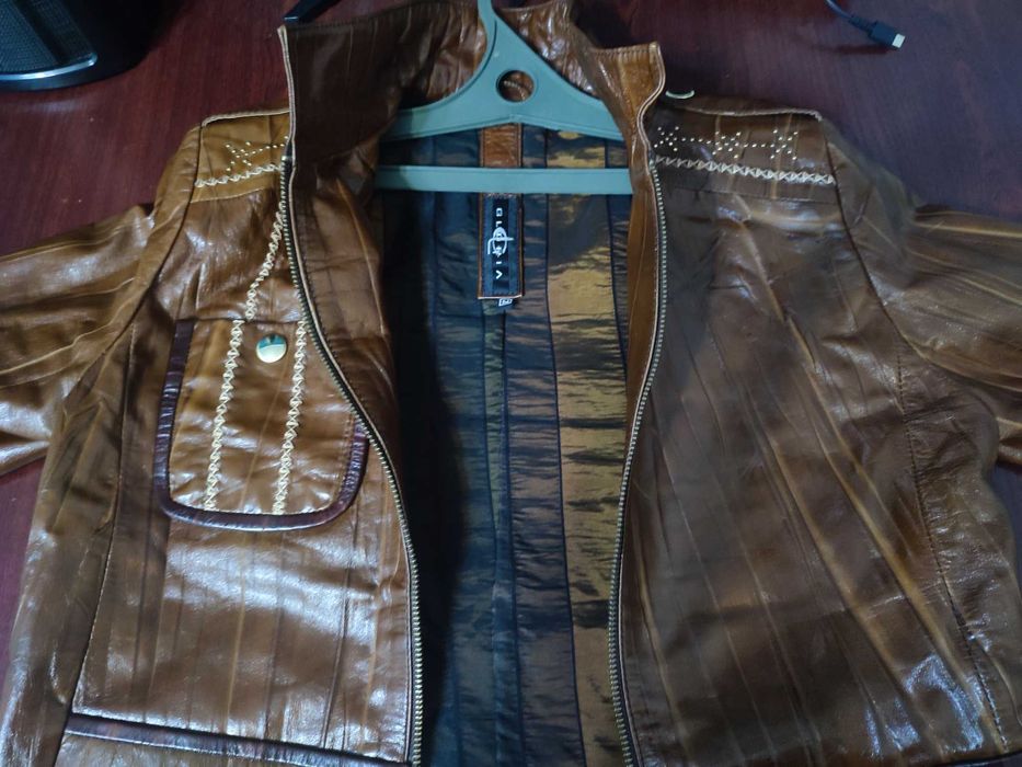 Кожаная куртка GJ(Gloria Jeans)