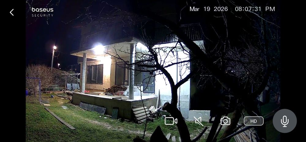 Охранителна соларна камера - Baseus S1 Lite