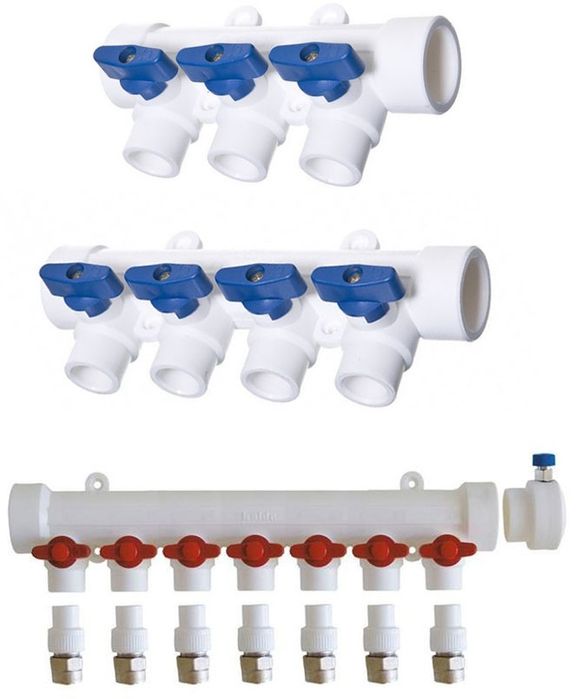 Коллектор теплого Лотун Ппр