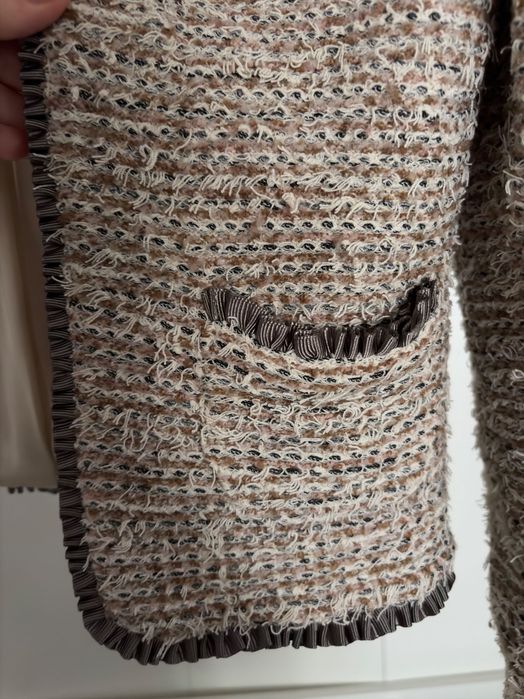 Jacheta boucle Zara