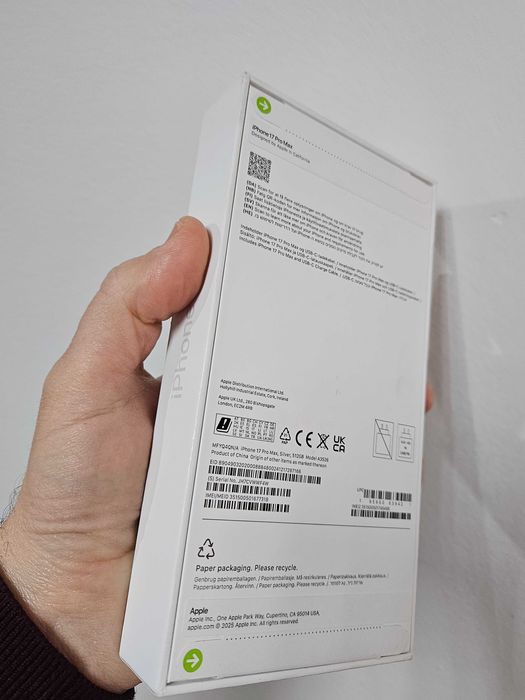 Iphone 17 Pro Max, 512 Gb, neverlock, sigilat la cutie, Garantie.