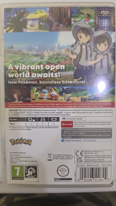 Pokemon Violet за Nintendo switch