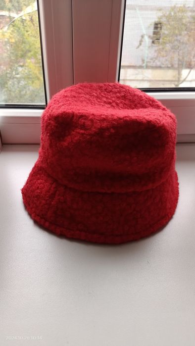 Женская шубка с панамкой