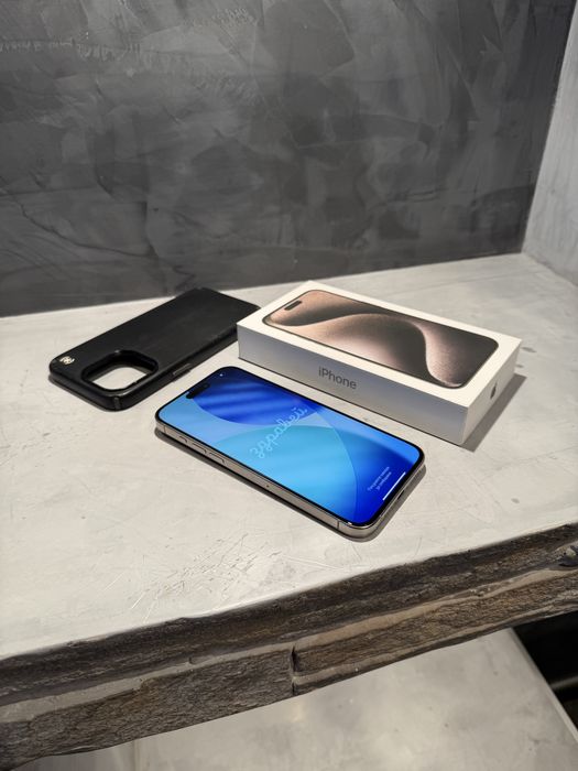 КАТО НОВ Iphone 15 Pro  Max 1TB Natural Titanium