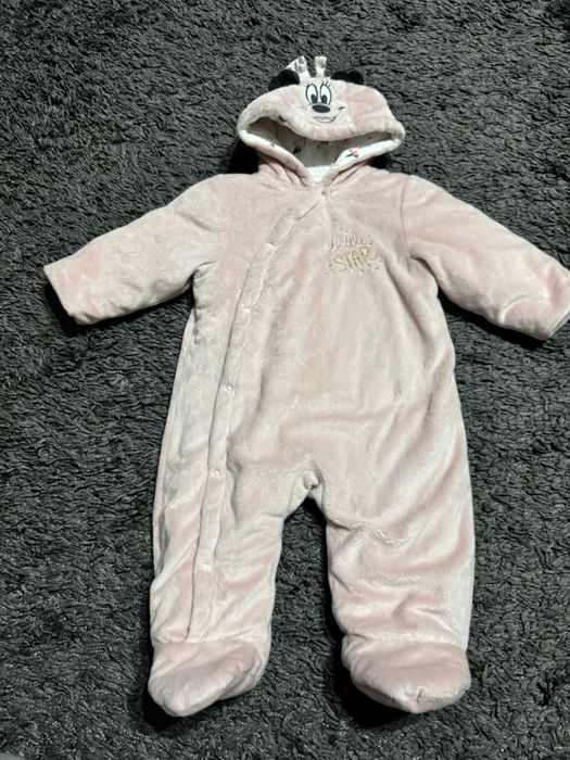 Salopeta Minnie Mouse marimea 74 impecabila