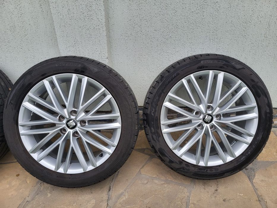 Vind  Jante  Originale 18 Seat Ateca cu anvelope noi de vara