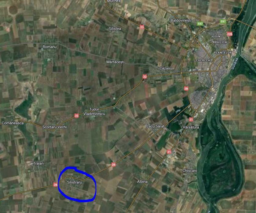 Vand URGENT teren intravilan Silistraru, Braila, negociabil