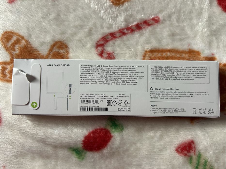 Ipad air 11 m4, apple pencil  & airpods 4