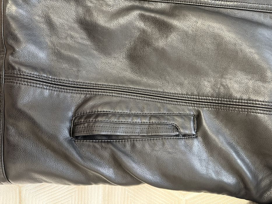 Мужская дубленка зимняя