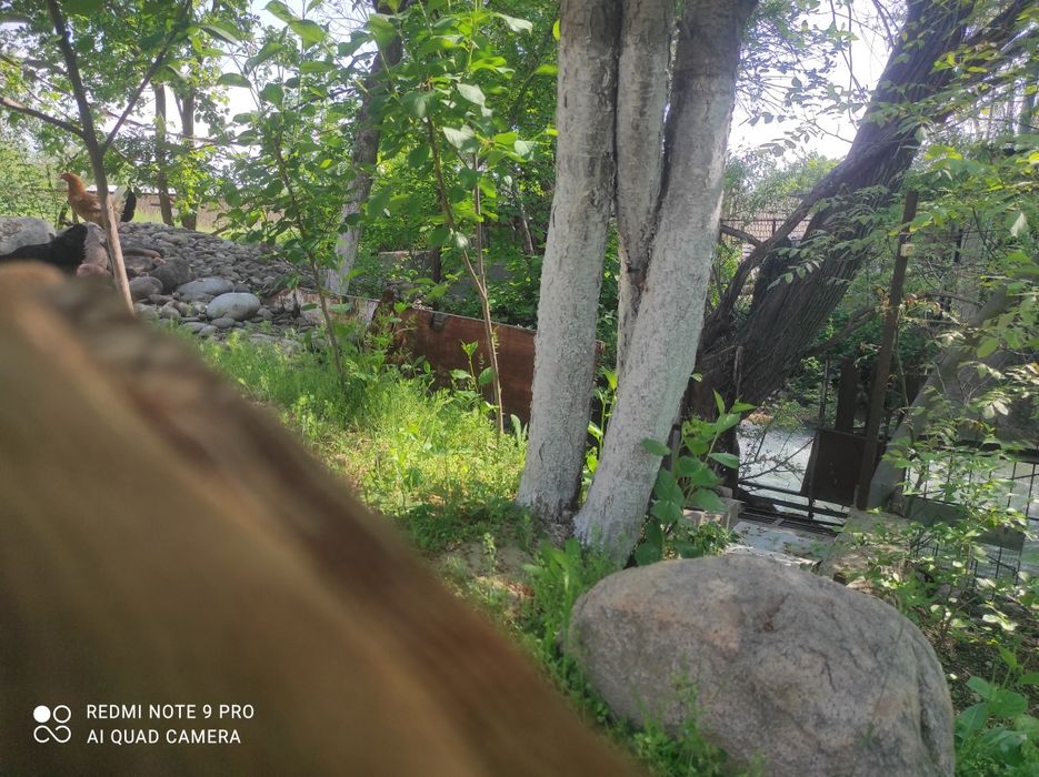 Продается участок возле канала(сзади дома проходит)с домом