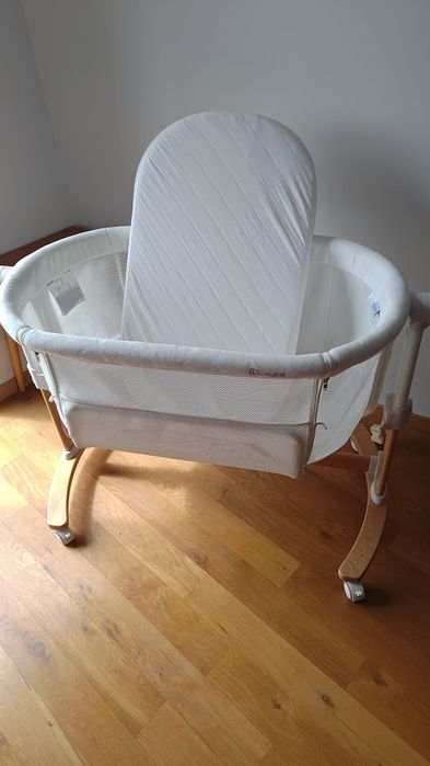 Pret fix. Patut co-sleeper, BabyGo, 2 in 1 Amila, Creme