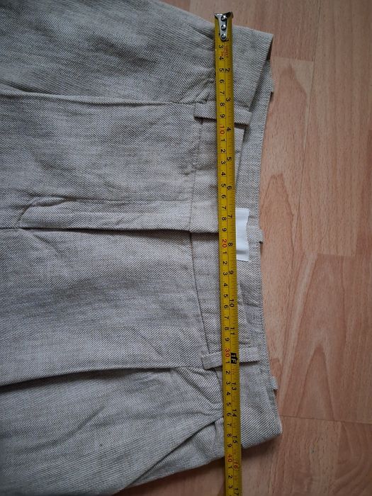 2 нови дамски панталона с лен  H&M, размер М