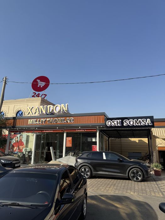 Tayyor biznes milliy taomlar malika bozor oldida sotiladi