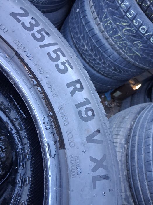 235 55 19 Континентал 4броя летни дот 2020г