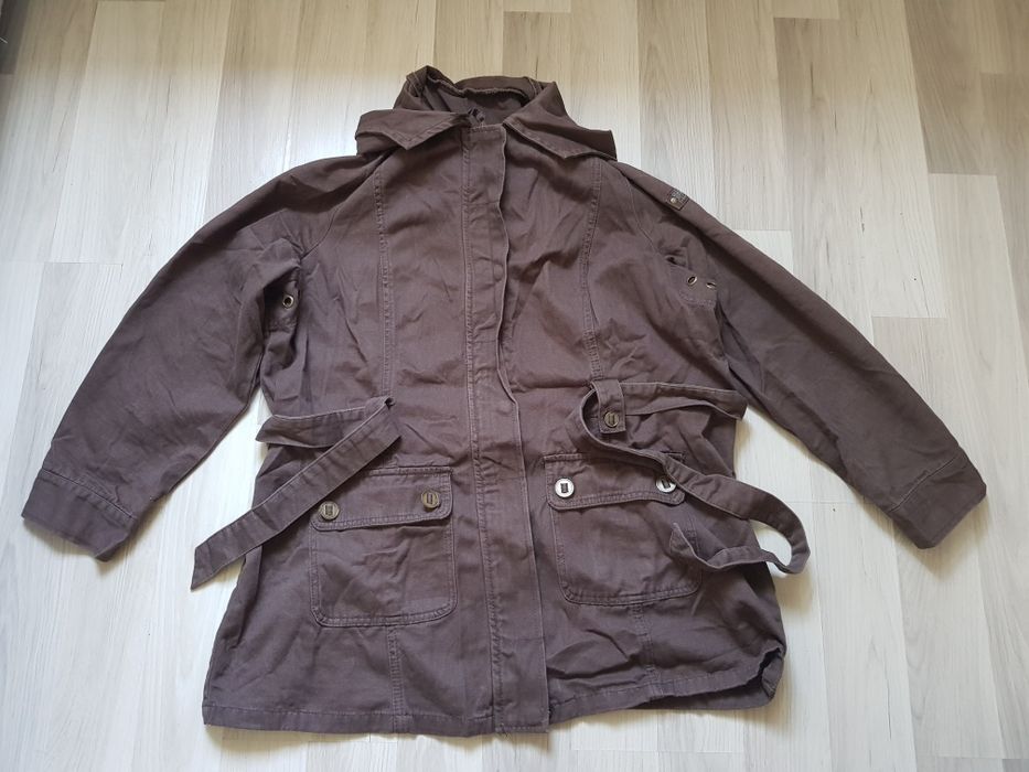 Maxi Blue – jachetă/parka damă 100% bumbac, mărimea 46/48