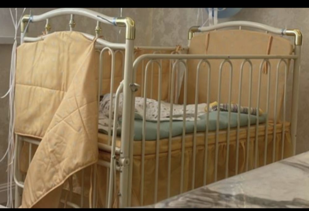 Кровать манеж металлическая2000