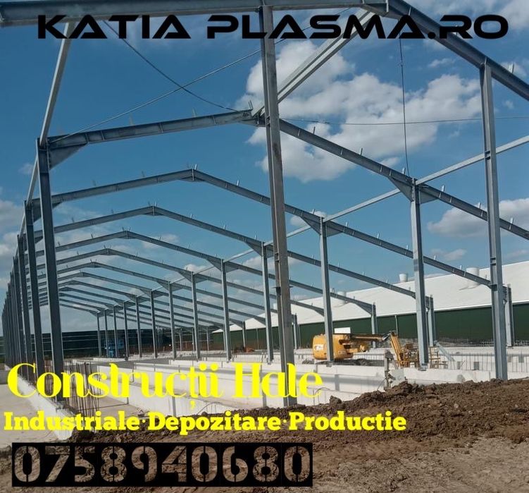 Hala metalica · structuri metalice · confecții metalice