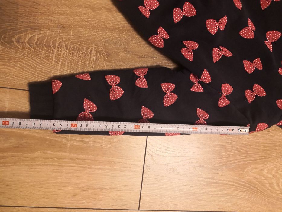 Hanorac cu blanita fetite, marime 110/116