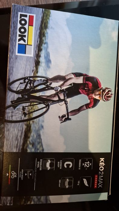 LOOK Keo 2  Max Carbon + парчета