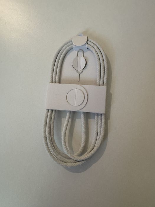 USB-C към USB-C плетен кабел 1м